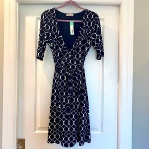 Gilli Trista Faux Wrap Jersey Dress